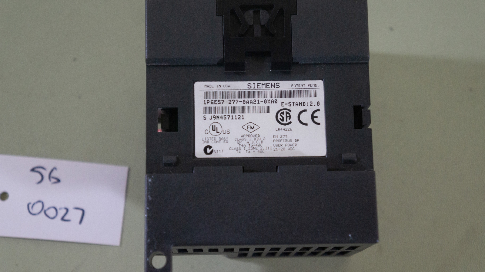 Siemens 277-0AA21-0XA0 EM 277 Profibus-DP Module