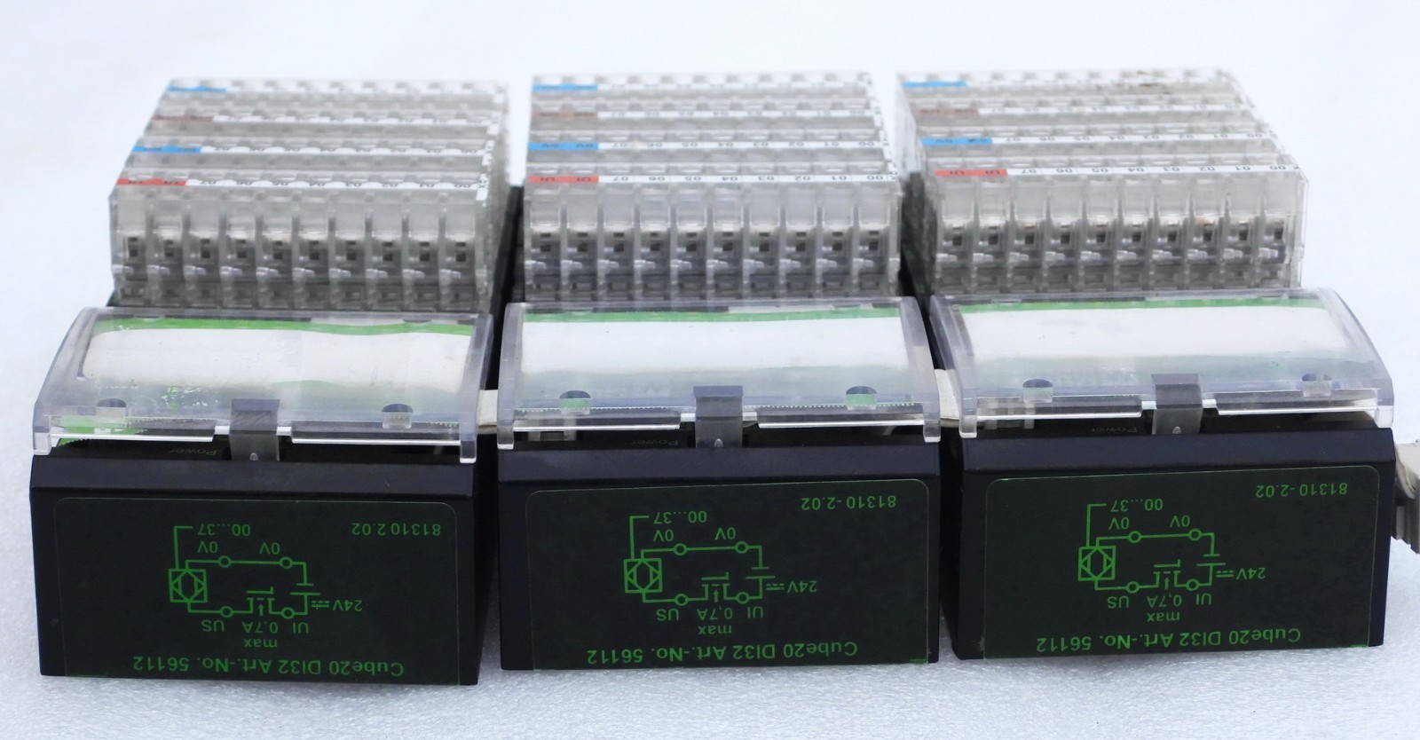 MURR ELEKTRONIK CUBE20 DI32 FIELDBUS DIGITAL EXPANSION INPUT MODULE ART NO.56112