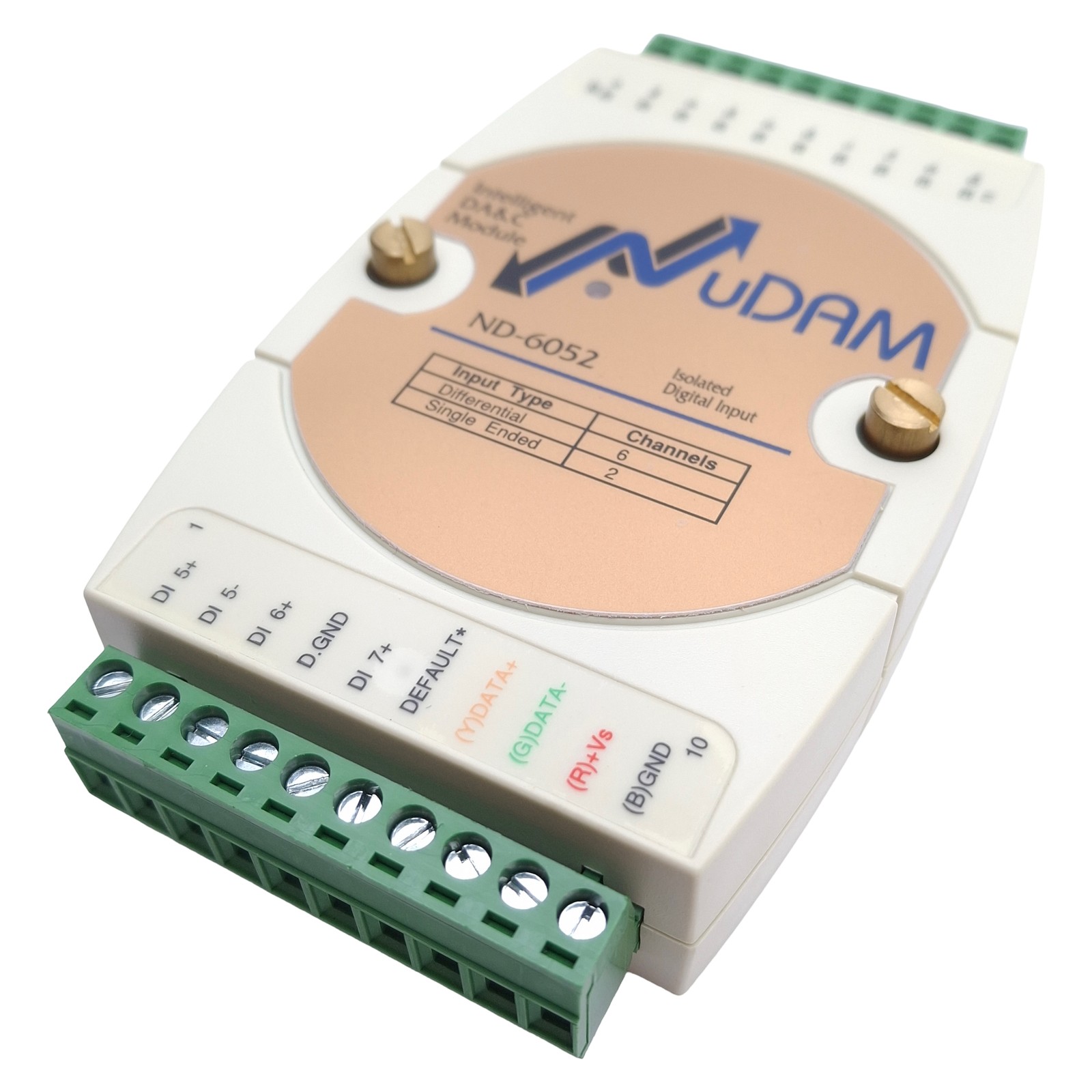 ADLINK ND-6052 8 Channel Digital Input Module 10-30VDC, 1.2kOhms Limit
