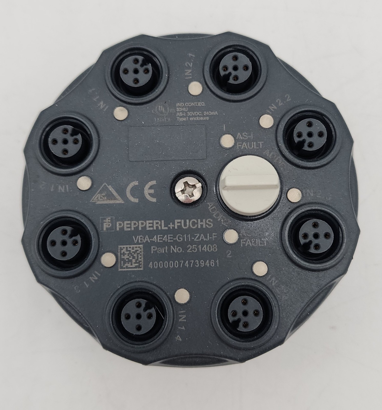 PEPPERL & FUCHS VBA-4E4E-G11-ZAJ-F 251408 Interface Module *NEXT DAY AVAILABLE*