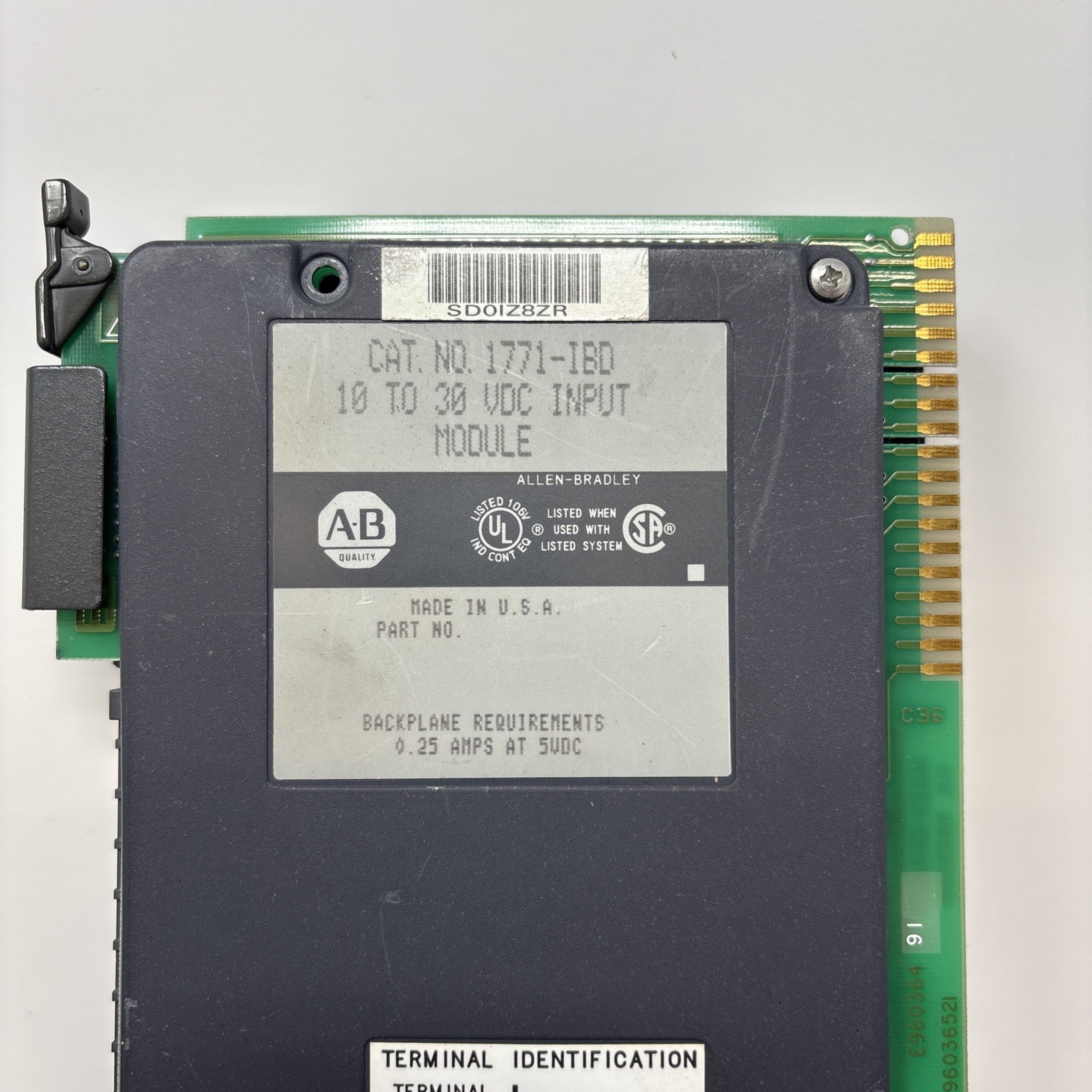 USED Allen Bradley 1771-IBD 10-30VDC Input Module – U.S. SELLER