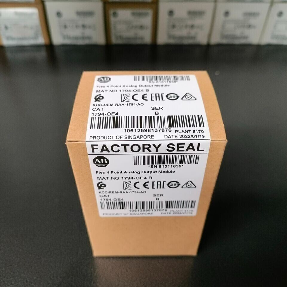 NEW Sealed AB 1794-OE4 Flex 4 Point Analog Output Module AB 1794OE4