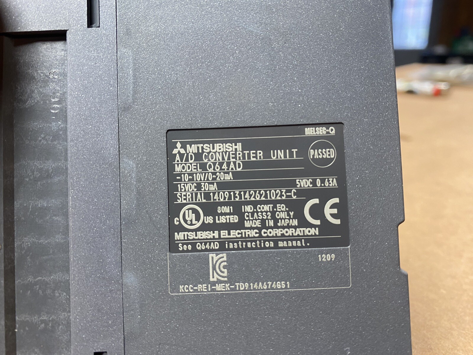 Mitsubishi A/D Converter Unit PLC Module Q64AD FAST SHIPPING