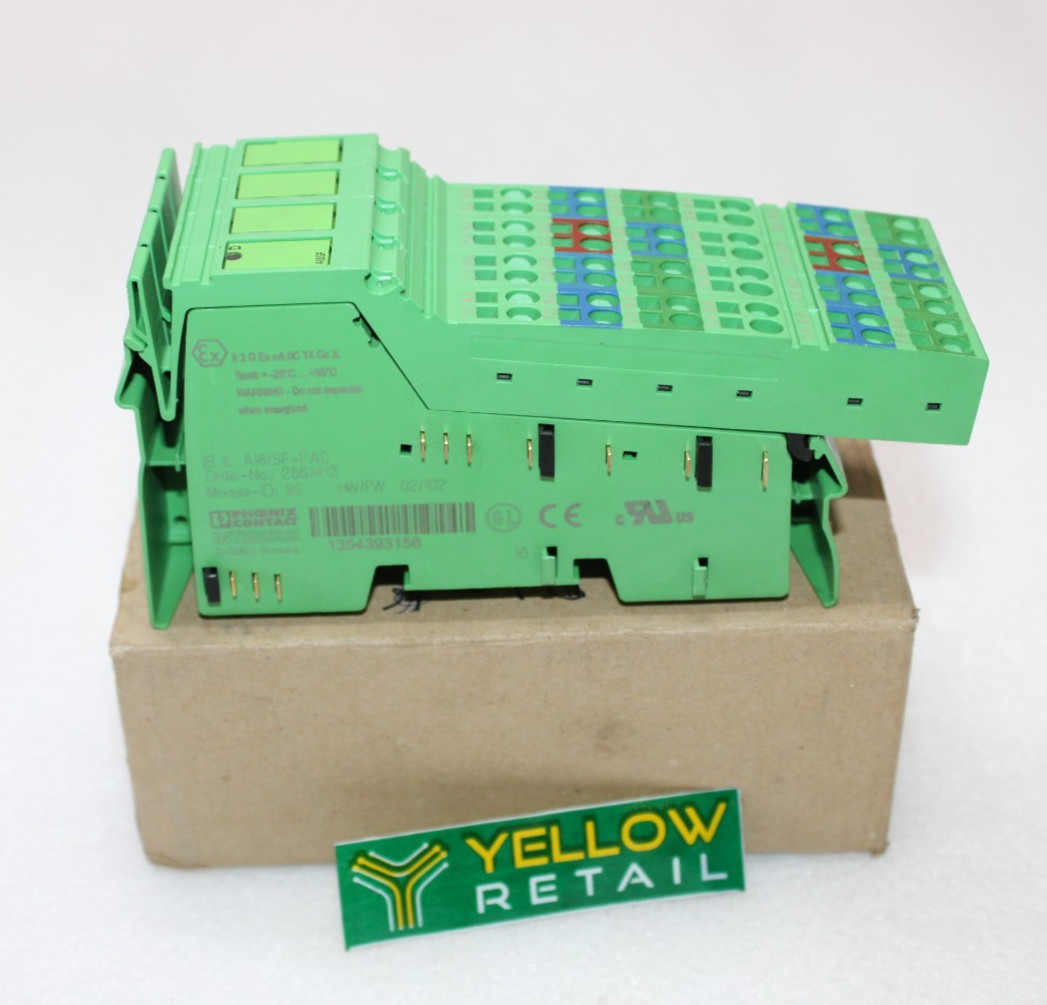 PHOENIX CONTACT IB-IL-AI8/SF-PAC 2861412 ANALOG MODULE AXIOLINE