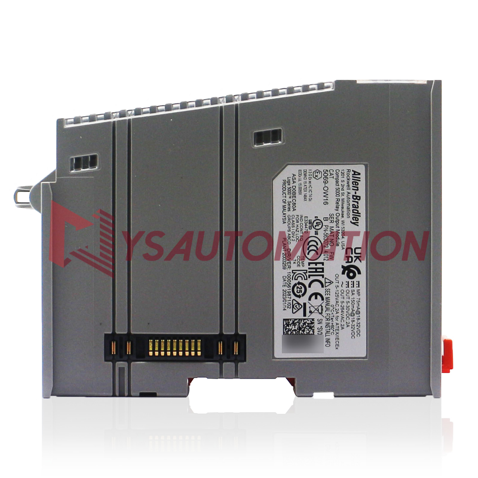 AB 5069-OW16 Compact I/O 16 channels non isolated normally relay output module