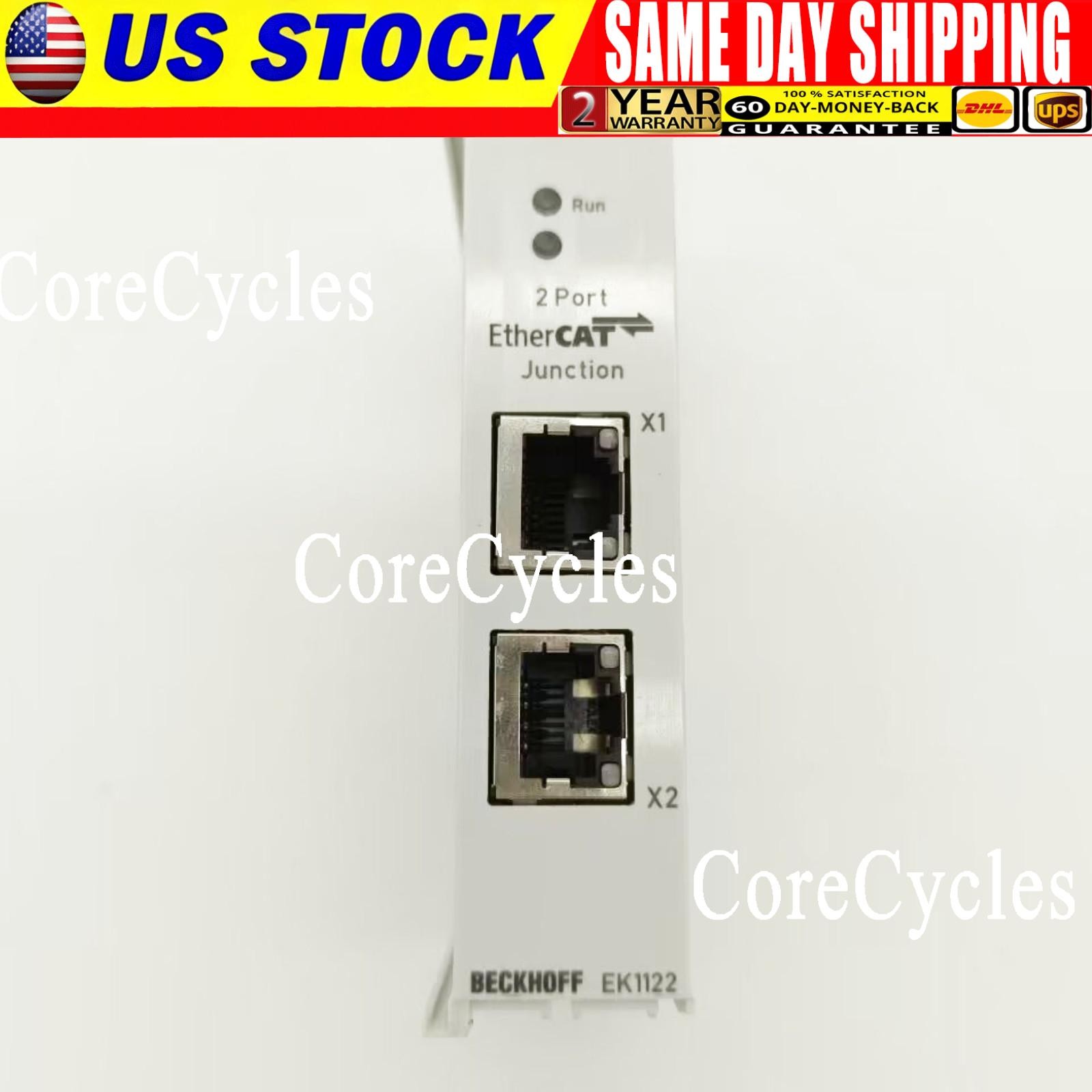 New In Box For BECKHOFF EK1122 2-port EtherCAT Junction