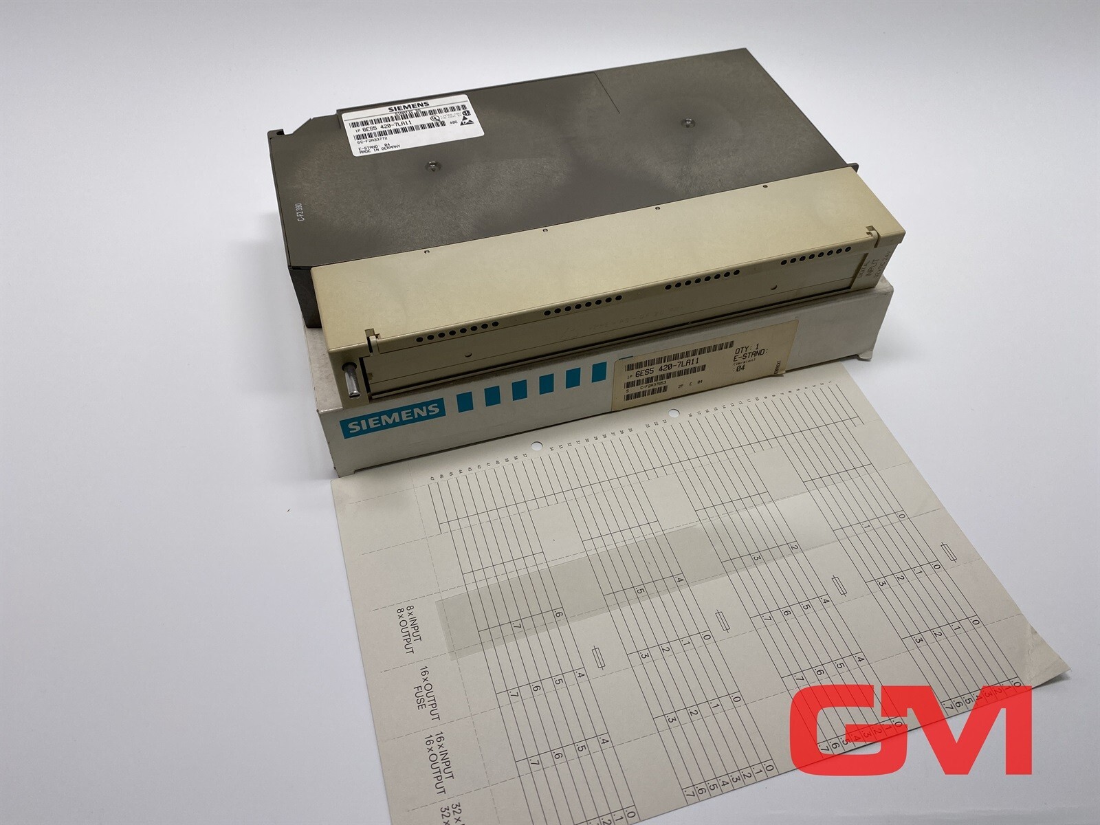 Siemens Digital Input 6ES5420-7LA11 Digital Input Module Simatic S5 E-Stand 04