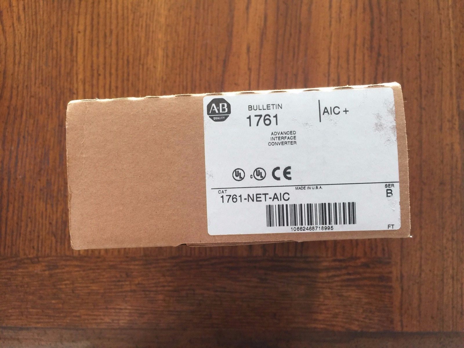 NEW ALLEN BRADLEY 1761-NET-AIC MICROLOGIX & SLC SER B COMMUNICATION ADAPTER