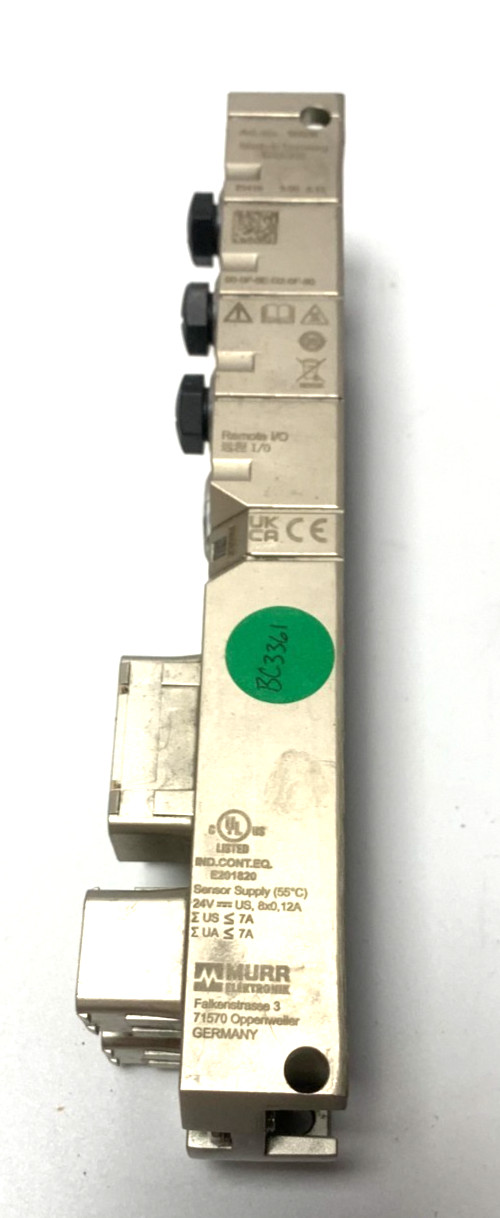 MURR Elektronik 55528 Compact Module MVK + MPNIO DI8 DI8 IRT PP