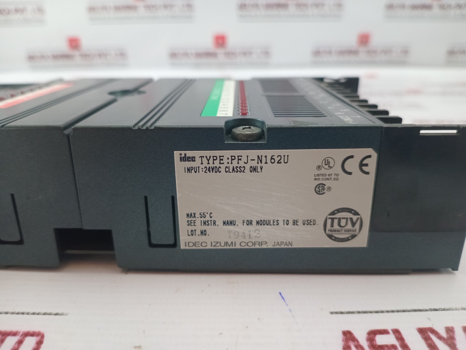 Idec Izumi PFJ-N162U DC Input Output Relay 24VDC Class 2 55°C