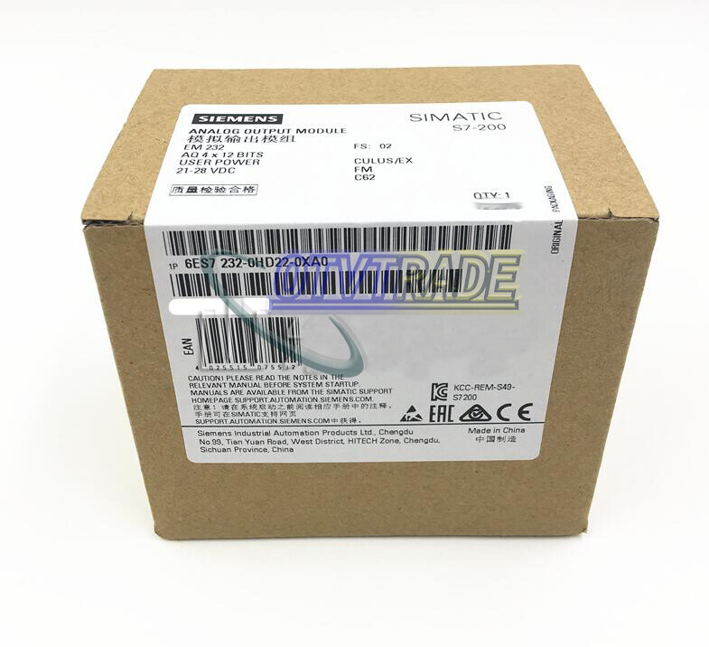ONE Siemens 6ES7232-0HD22-0XA0 6ES7 232-0HD22-0XA0