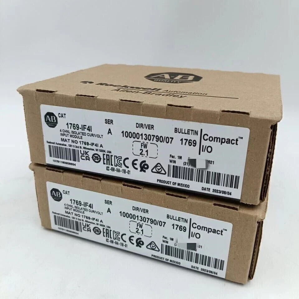1769-IF4I Compact I/O Analog Input Module New Sealed AB 1769IF4I NEW PLC 1PC US