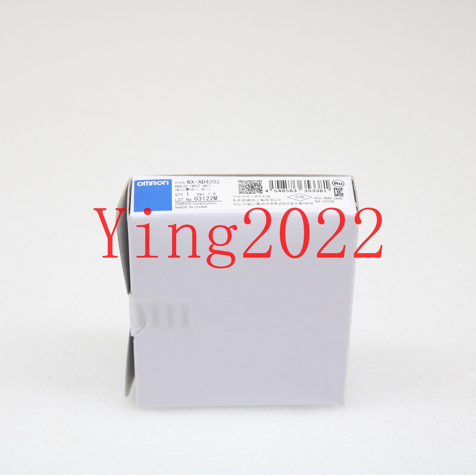 new omron IN BOX NX-AD4203 NXAD4203 Analog Input Unit 1 year warranty