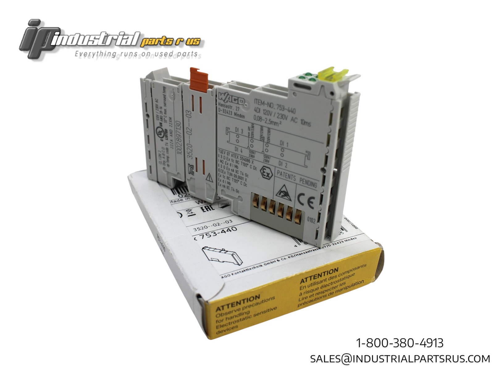 Wago 753-440 Digital Input Module 120V/230V AC