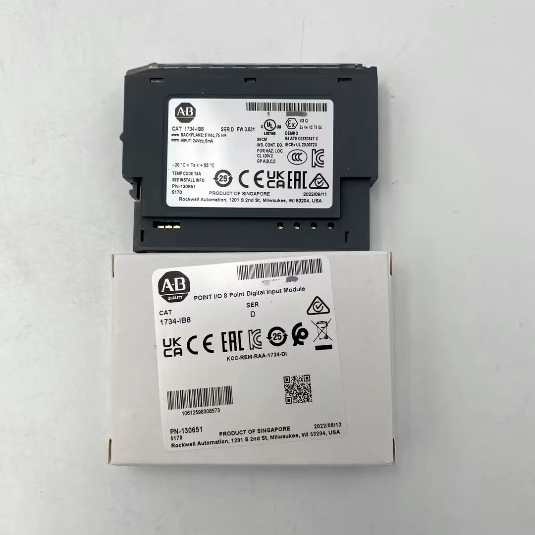 Allen-Bradley 1734-IB8 AB 8Point Digital Input Module 1734IB8 NEW factory Sealed