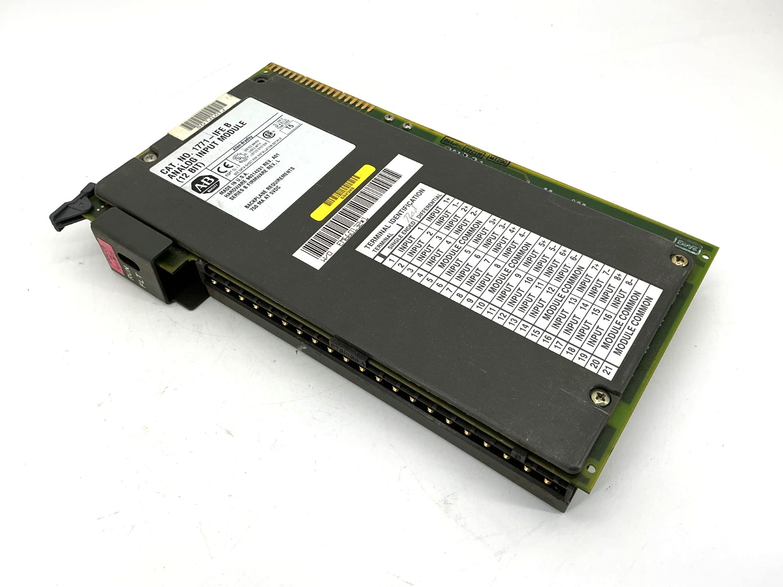 Allen Bradley 1771-IFE Ser B Analog Input Module 12-Bit 16-Point 1771IFE