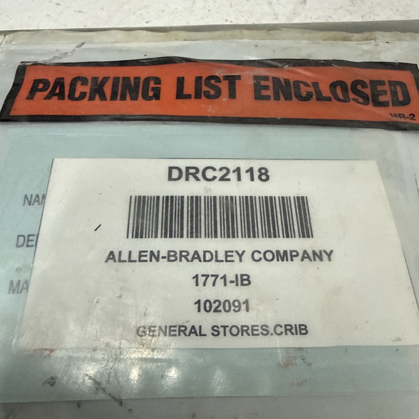 ALLEN BRADLEY 1771-IBD/B SER “B” Module **NOS**