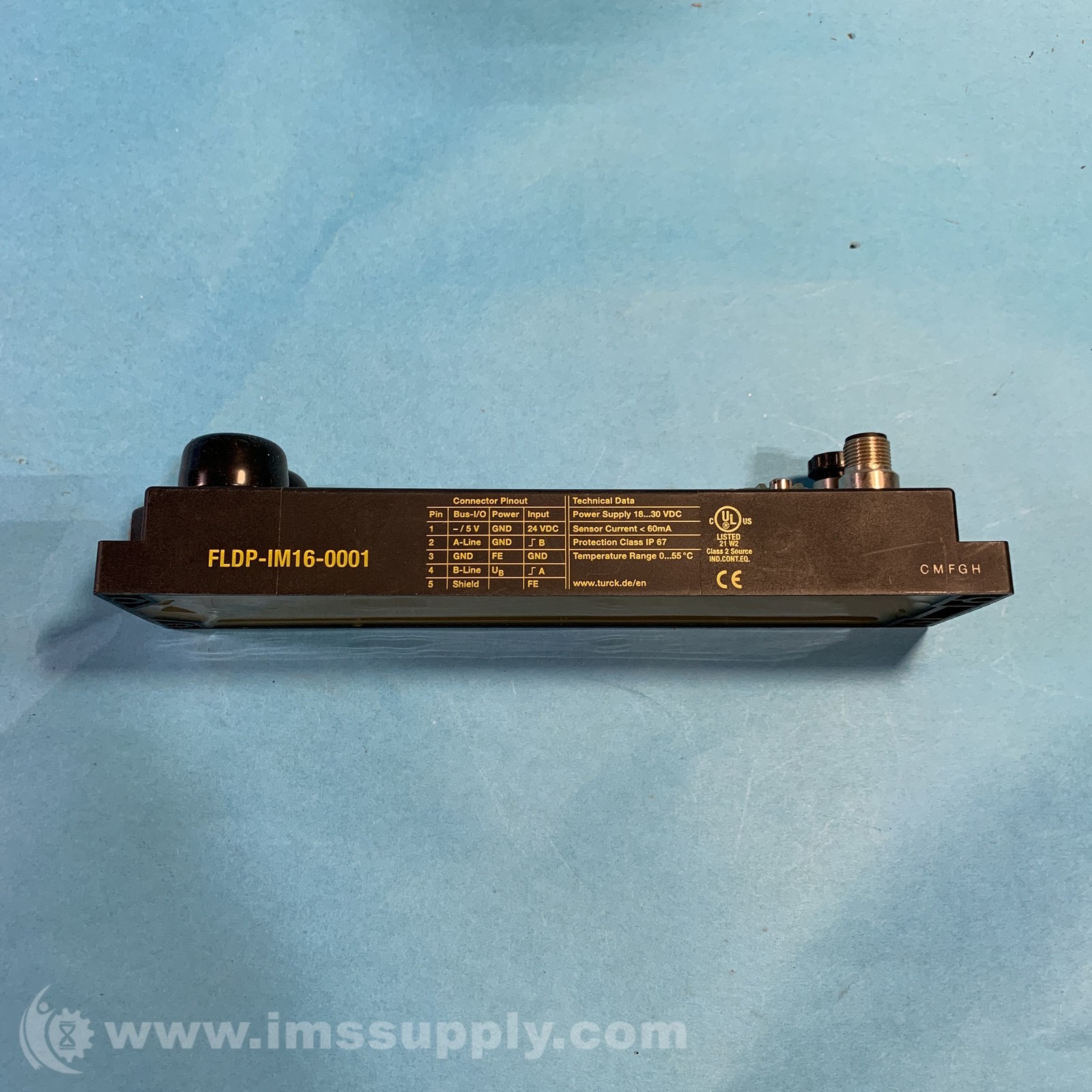 Turck FLDP-IM16-0001 PROFIBUS DP Input Module FNIP