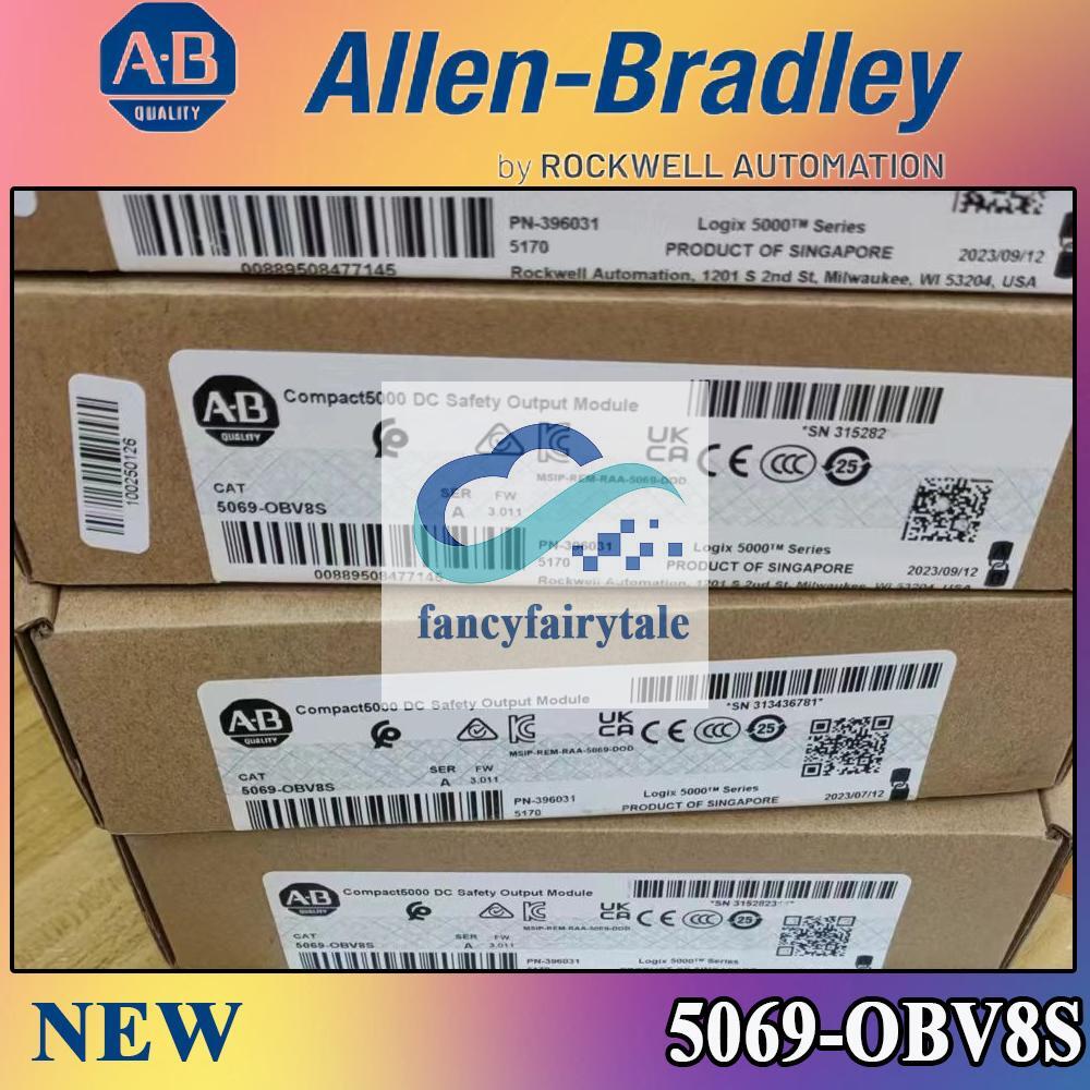 New Allen Bradley 5069-OBV8S Compact I/O 8-Ch Safety Output Module 5069OBV8S