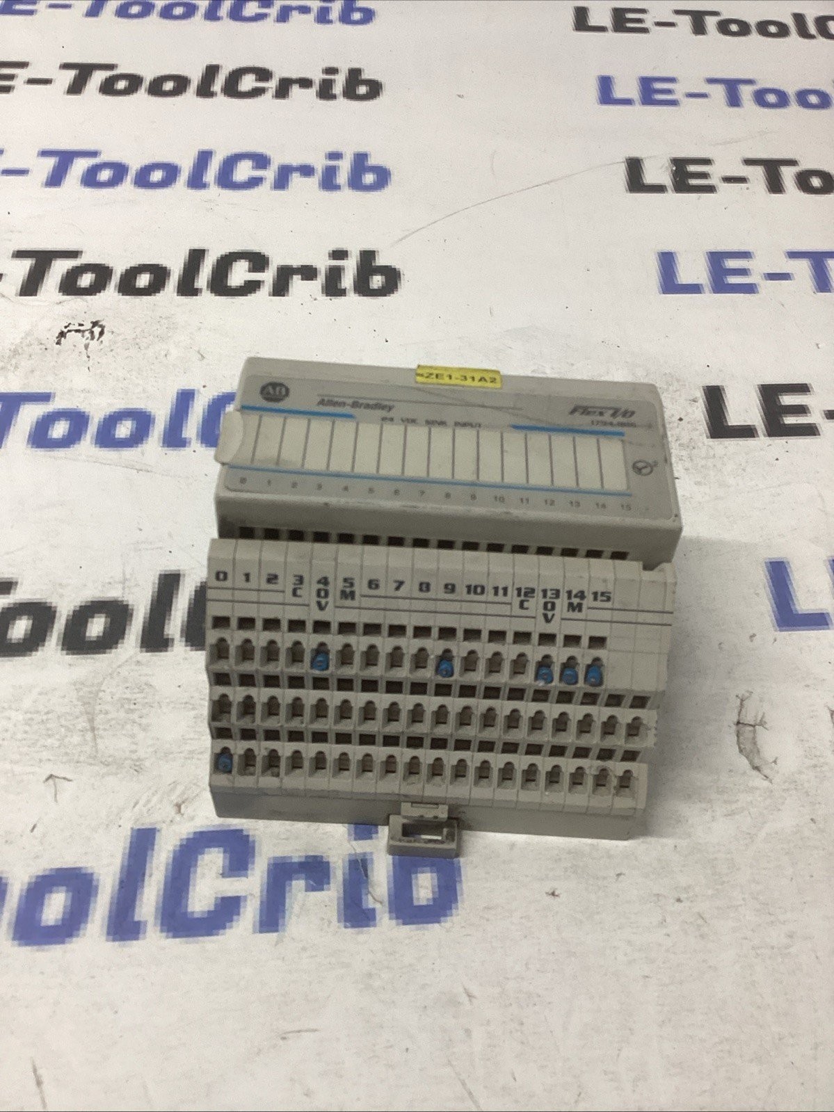 Allen-Bradley 1794-TB3 Ser A/ 1794-IB16 FLEX I/O Input Module – White J-763