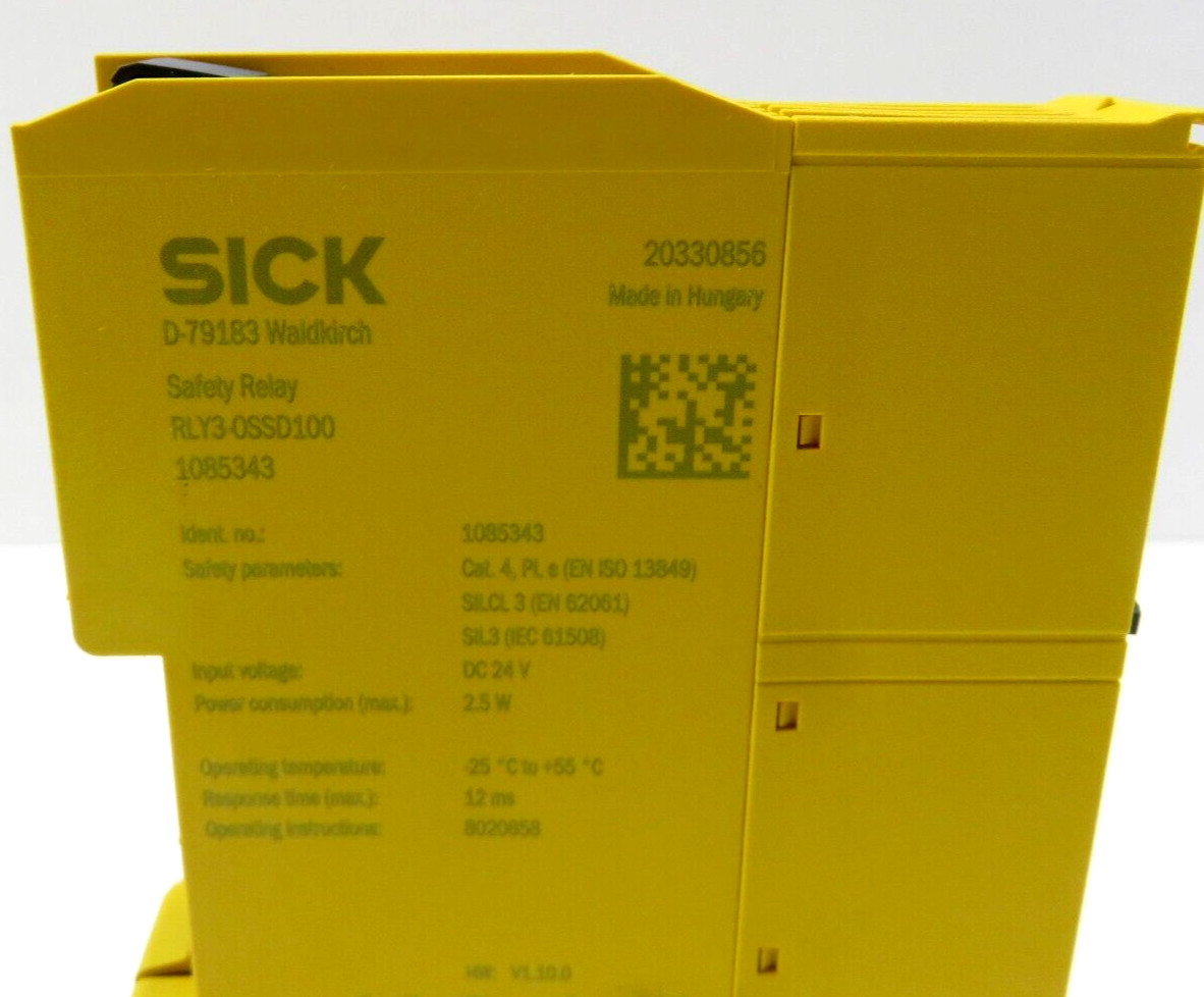 Sick RLY3-OSSD100 1085343 Safety Relay (Used)