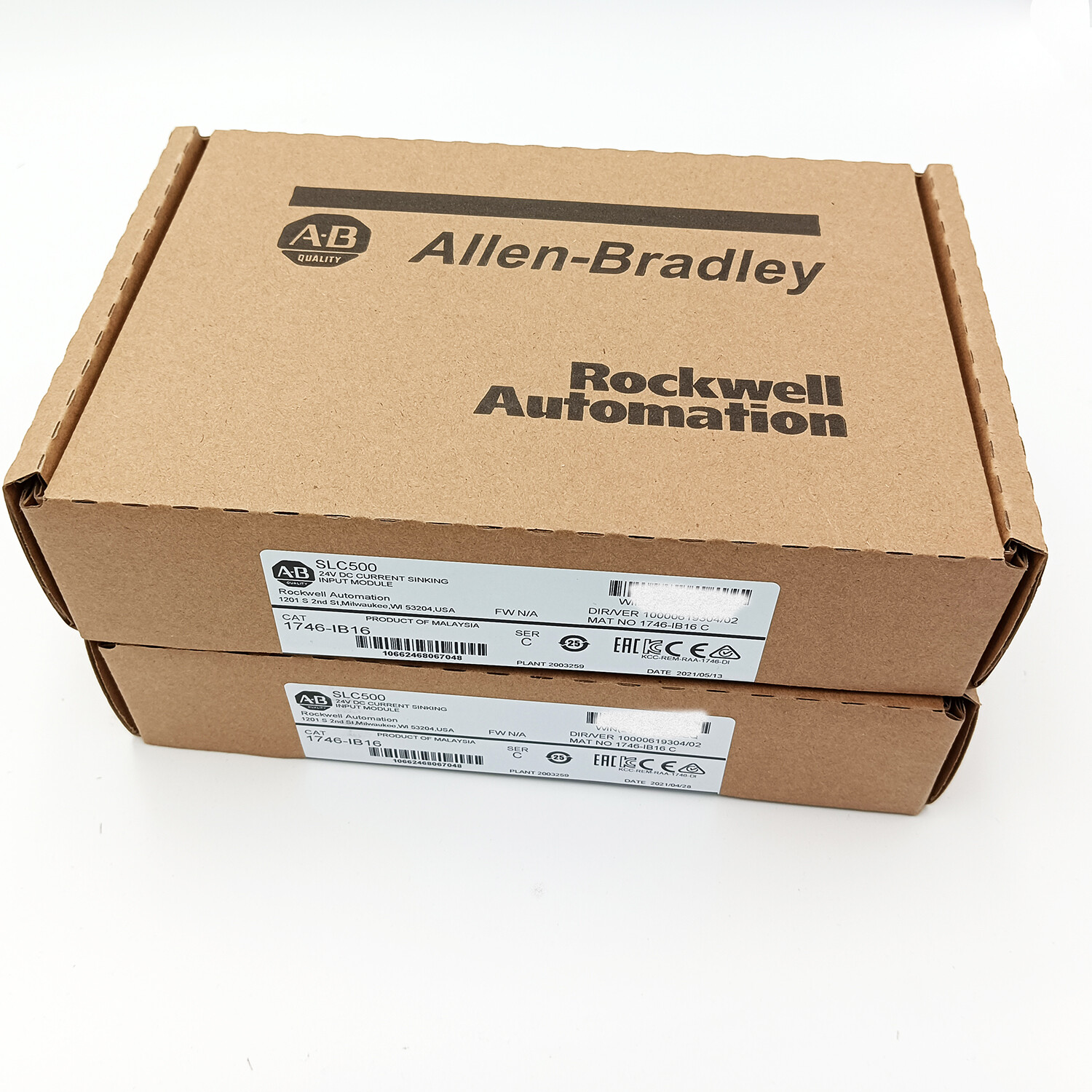 AB 1746-IB16 SER C SLC 500 Digital Input Module PLC Allen Bradley 1746IB16 New