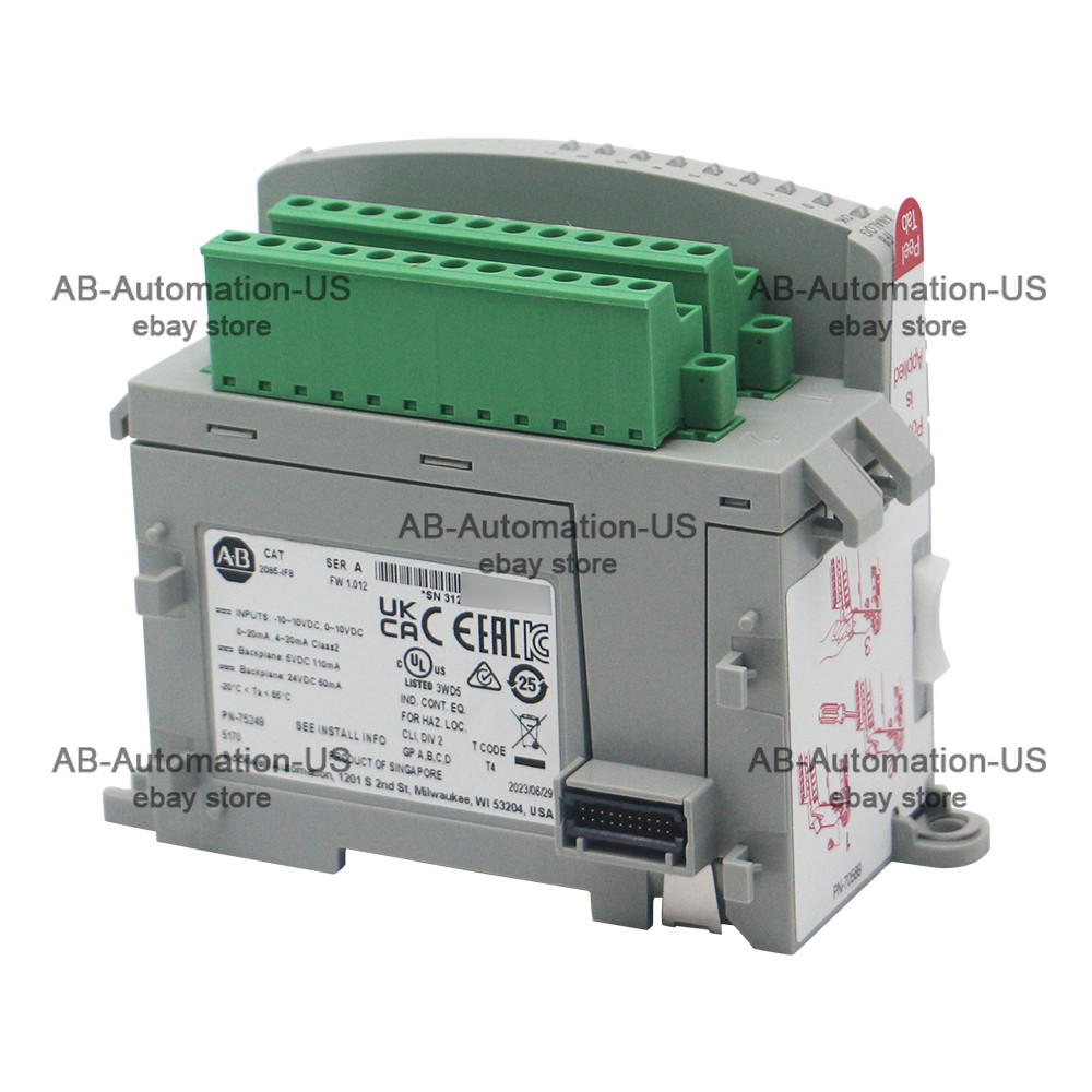 New Allen-Bradley 2085-IF8 Micro800 8 Point Analog Input Module Voltage/Current
