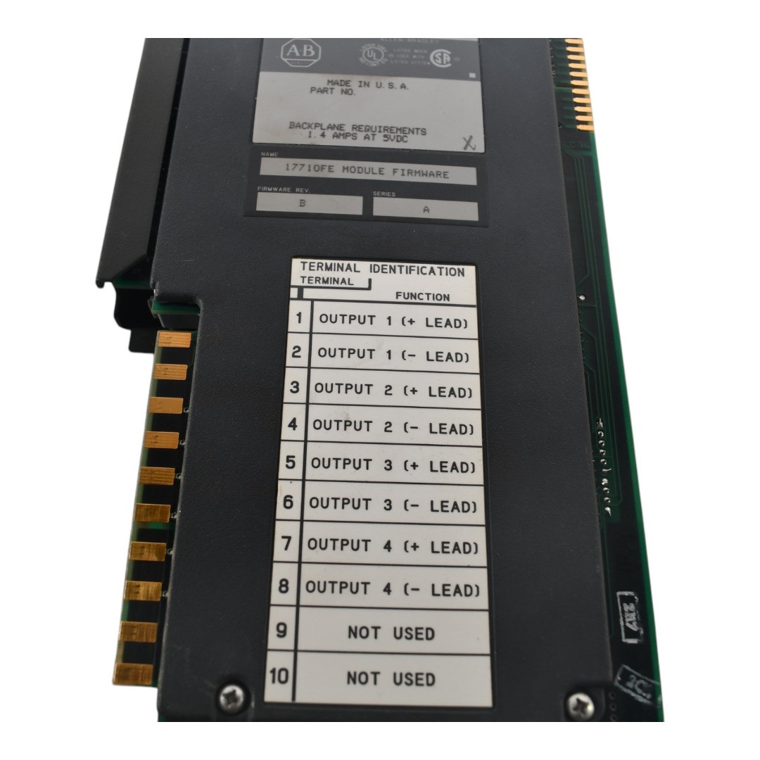 Allen-Bradley 1771-OFE2 PLC-5 Analog Output Module, 4 Outputs