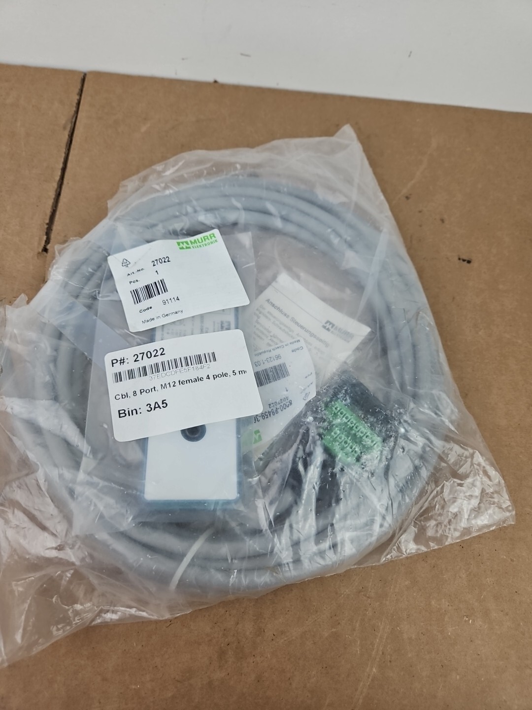 NEW MURR 8000-88400-0000000 adapter junction box