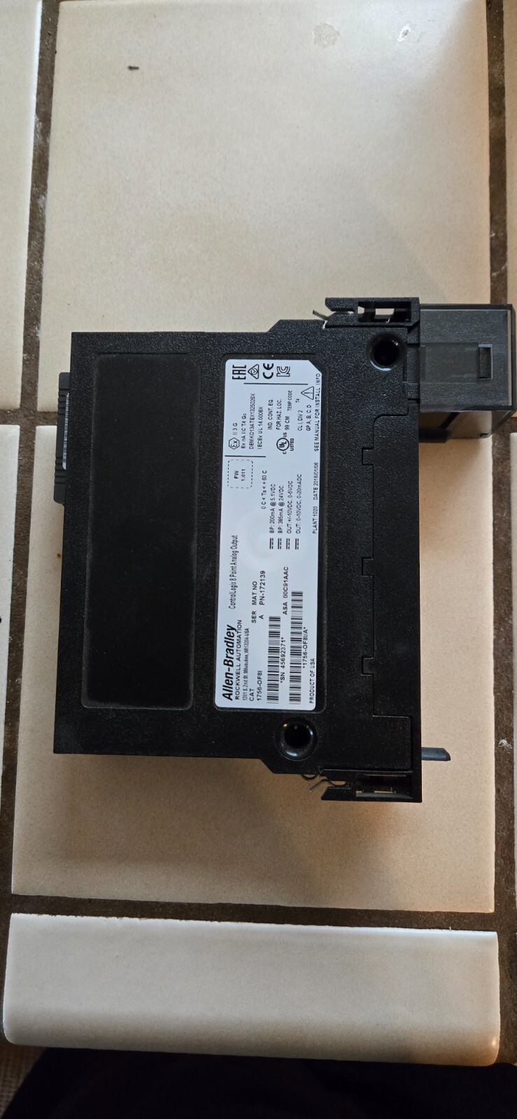 1756-OF8I, ANALOG OUTPUT FOR CONTROLLOGIX PLATAFORM