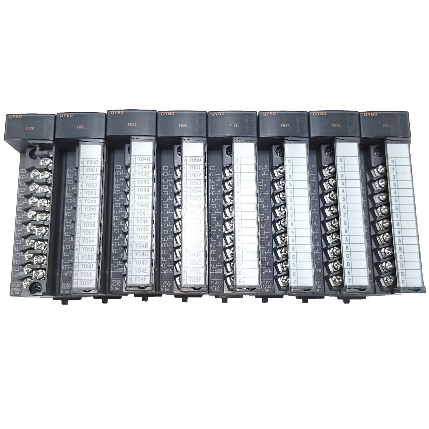 8PCS Mitsubishi QY80 Output Unit 16PT Free Fast Shipping US Seller