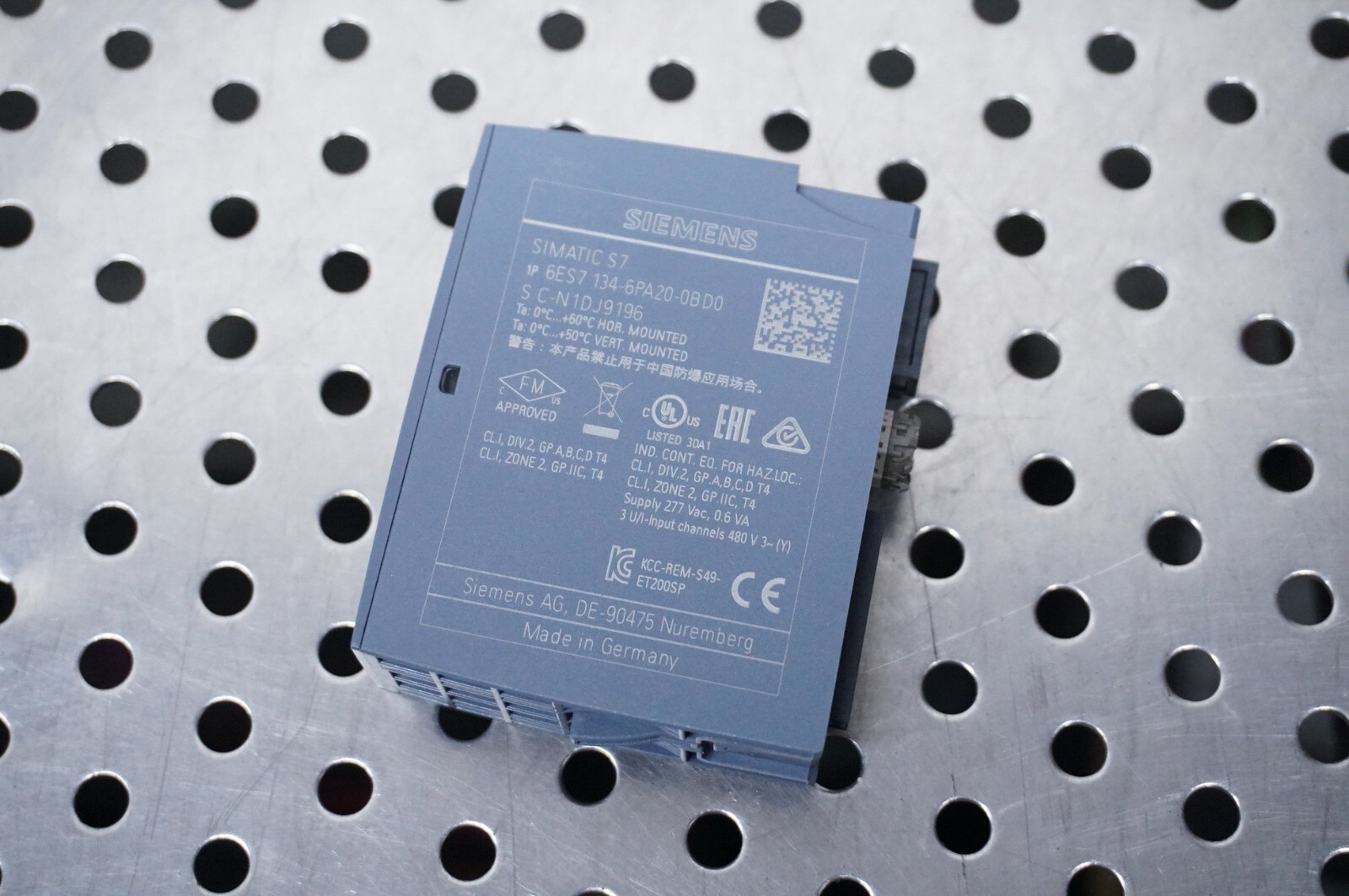 Siemens ET200SP 6ES7 134-6PA20-0BD0 / 6ES7 134-6PA20-0BD0 Energy Meter 480VAC