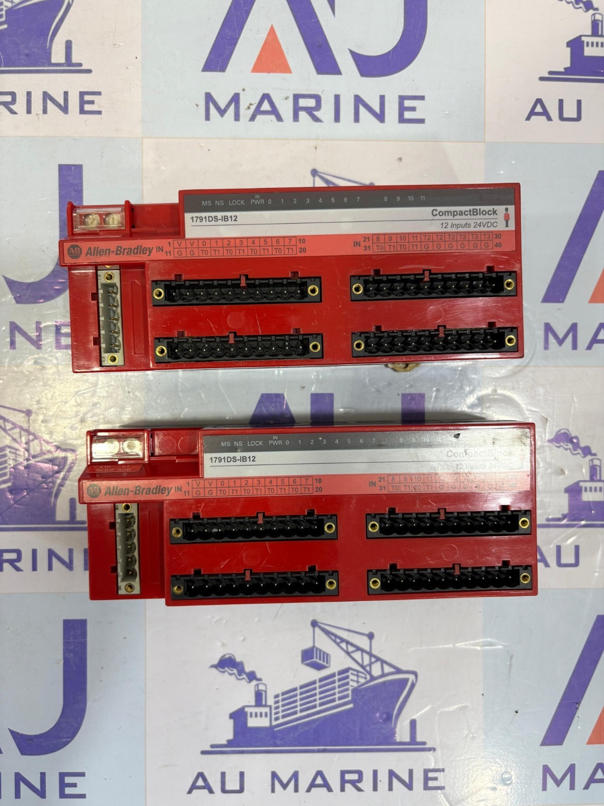 Allen Bradley 1791DS-IB12 Compact I/O Block LOTT OF 2 PIECE
