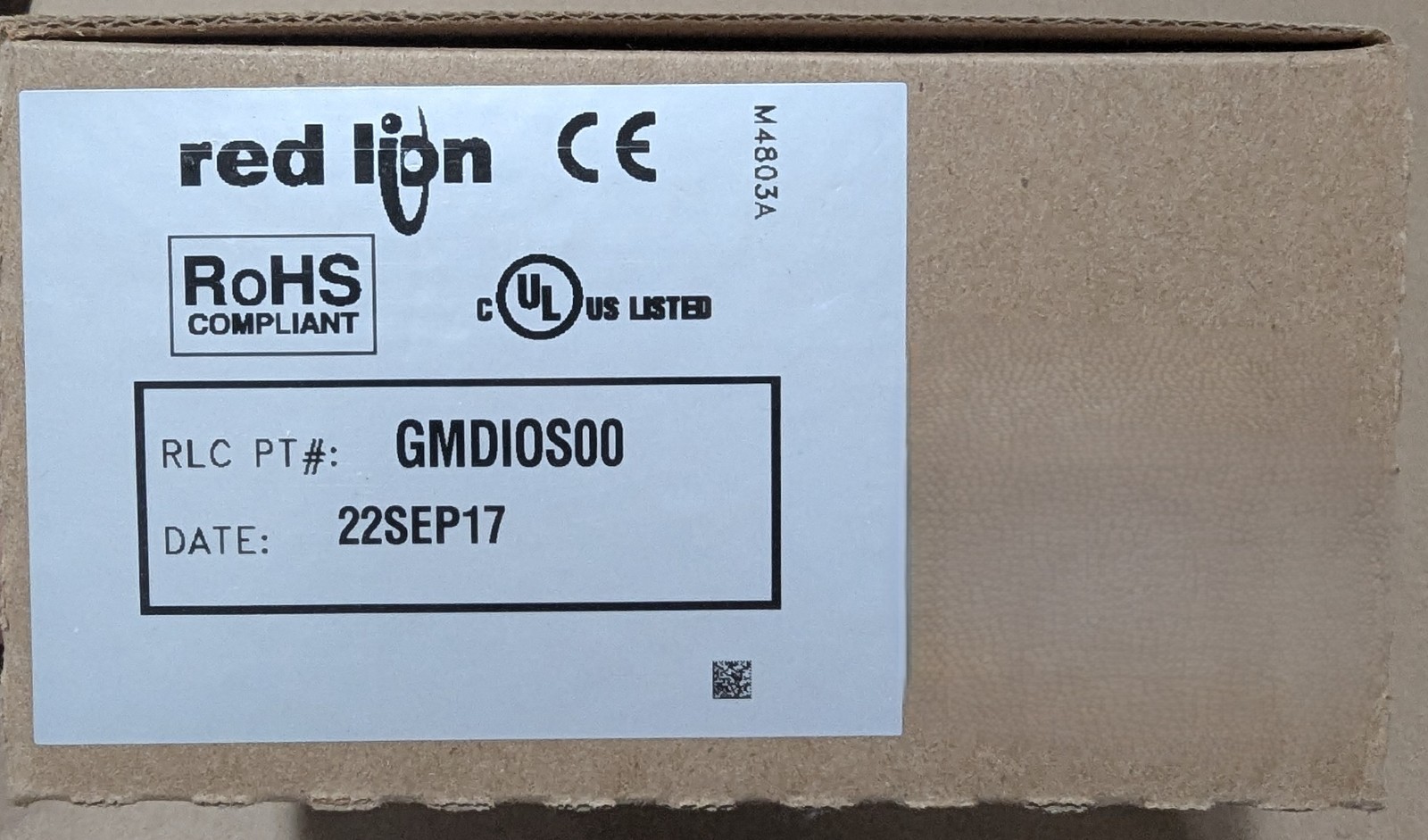 Red Lion GMDIOS00 Digital I/O Module, 8 Inputs, 6SSR Outputs – Graphite Series