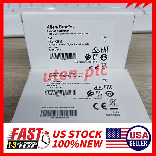 Allen Bradley 1734-OB4E Digital Output Module Ser C Free shipping