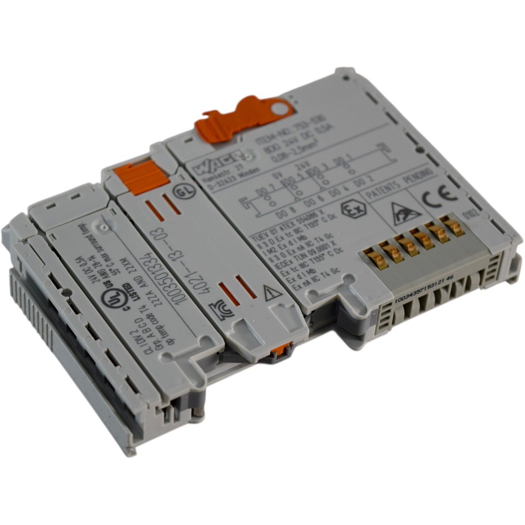 Wago 753-530 8 Channel Digital Output Module 24VDC 0.5A 8DO