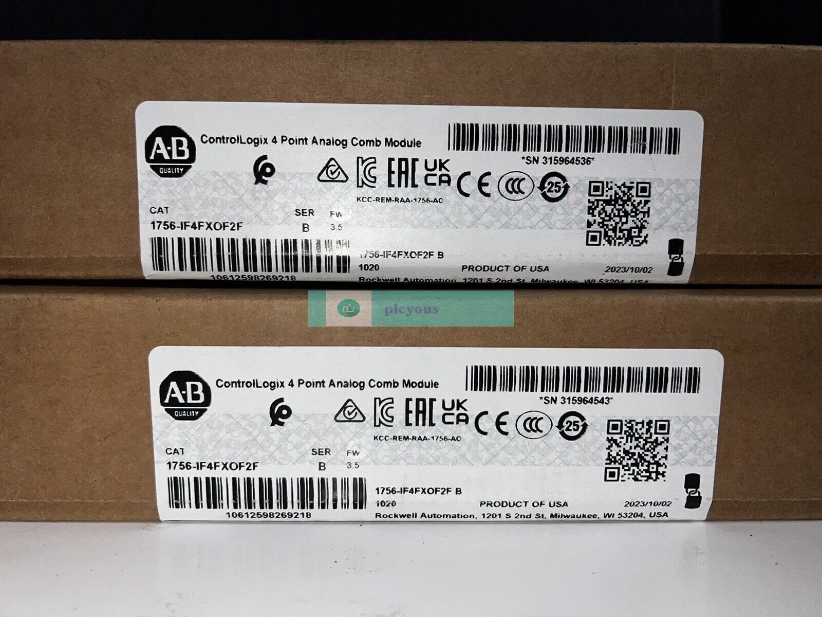 A~B 1769-IF4FXOF2F PLC Input/output Module Series-B Factory Seal Box