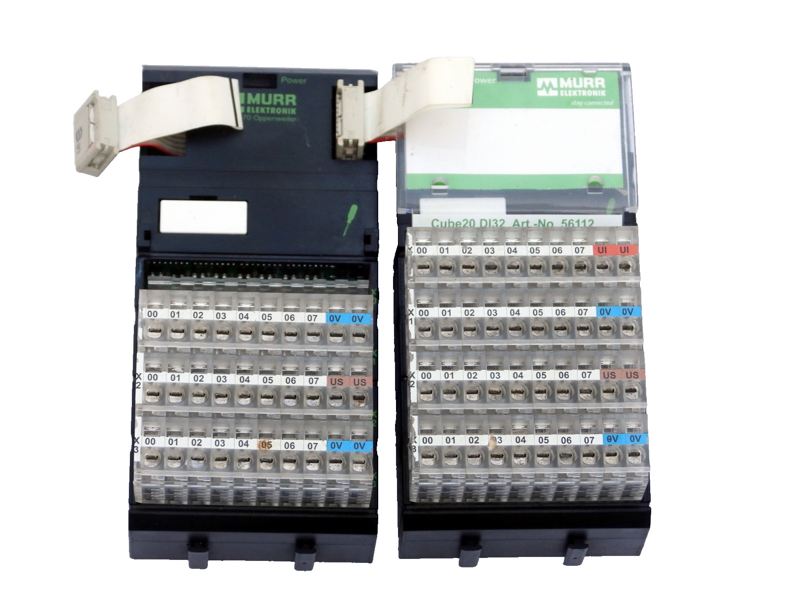 MURR ELEKTRONIK CUBE20 DI32 FIELDBUS DIGITAL EXPANSION INPUT MODULE ART NO.56112