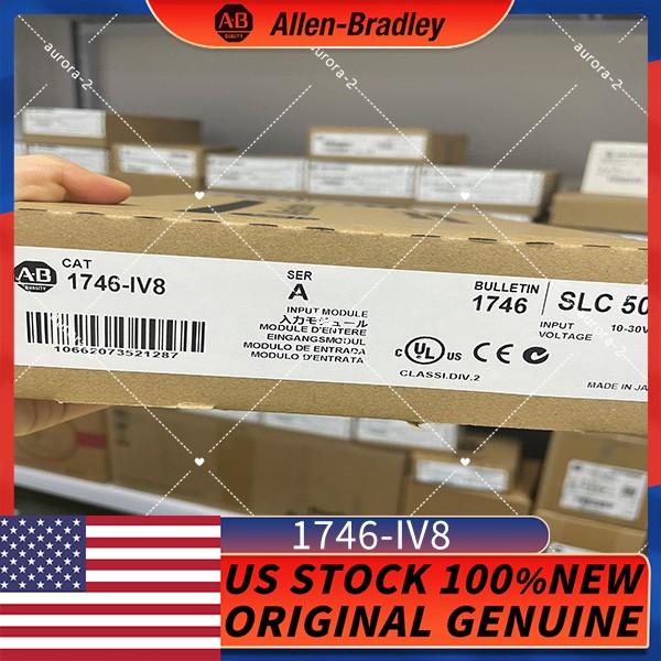 AB 1746-IV8 Series A. SLC 500 8 Point Input Module 1746IV8 Fast Ship 1pcs