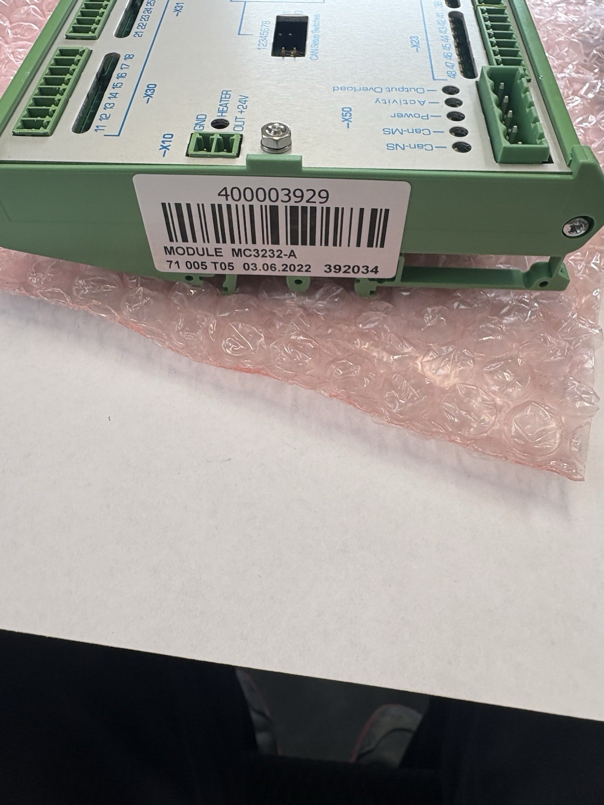 Marel MC3232 I/o Control Module 400003929 MC3232-A