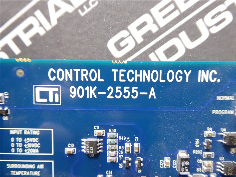 USED Control Technology Inc. 901K-2555-A Simatic 16 Channel Analog Input Module
