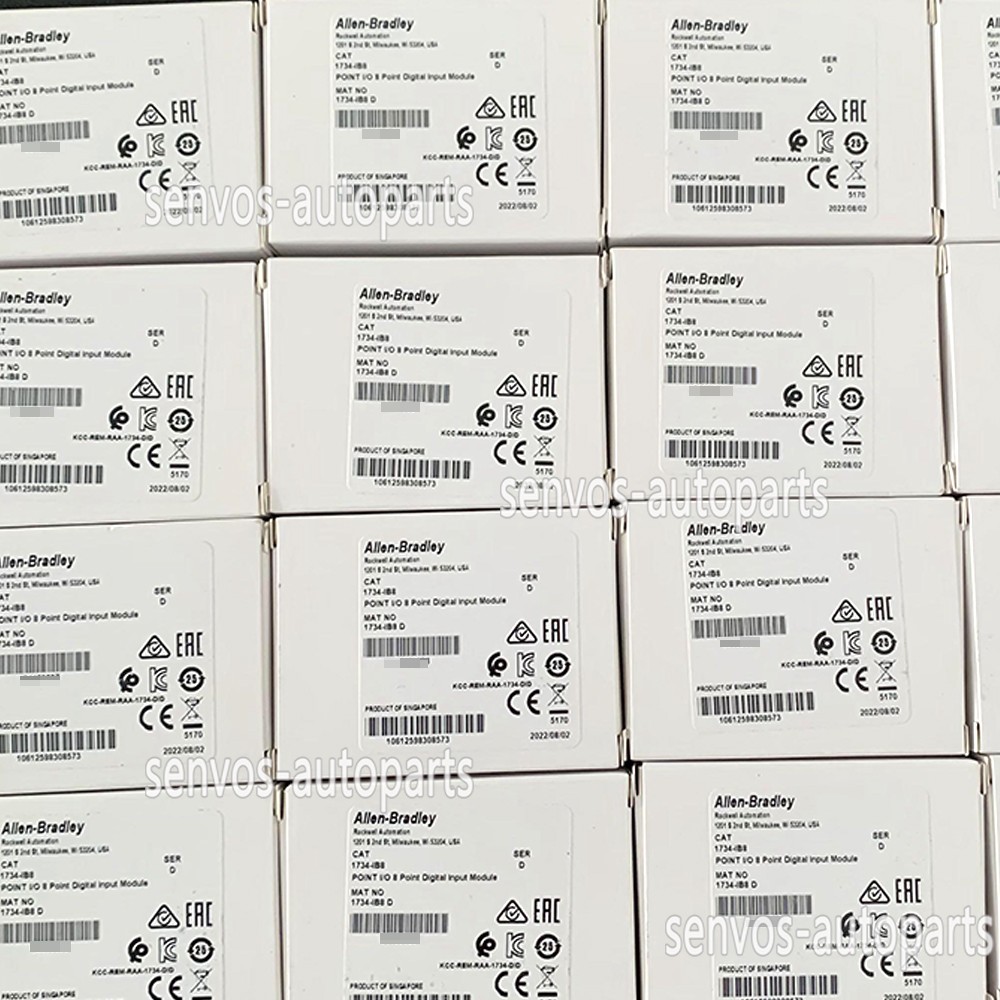 Allen-Bradley 1734-IB8 Ser D 8Point Digital Input Module AB NEW Factory Sealed