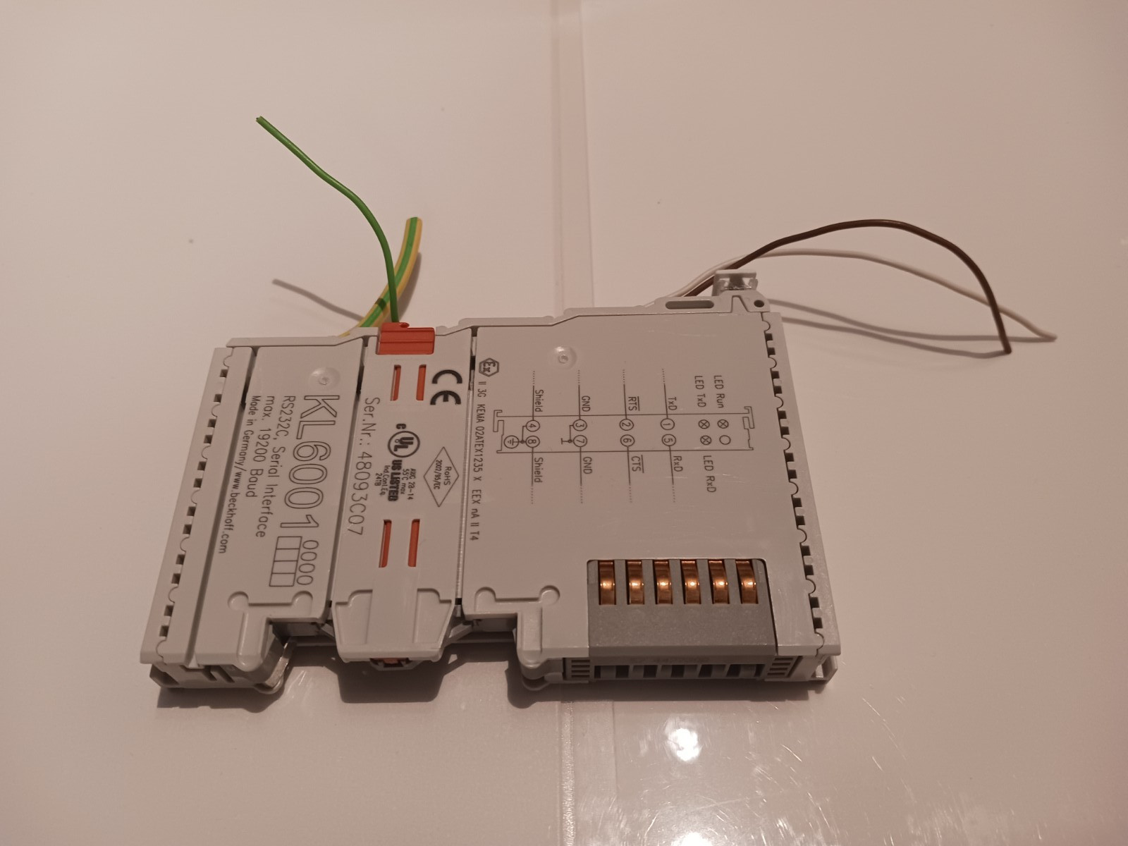 Beckhoff KL6001 Communication Interface Bus Terminal 1-Channel – made in Germany