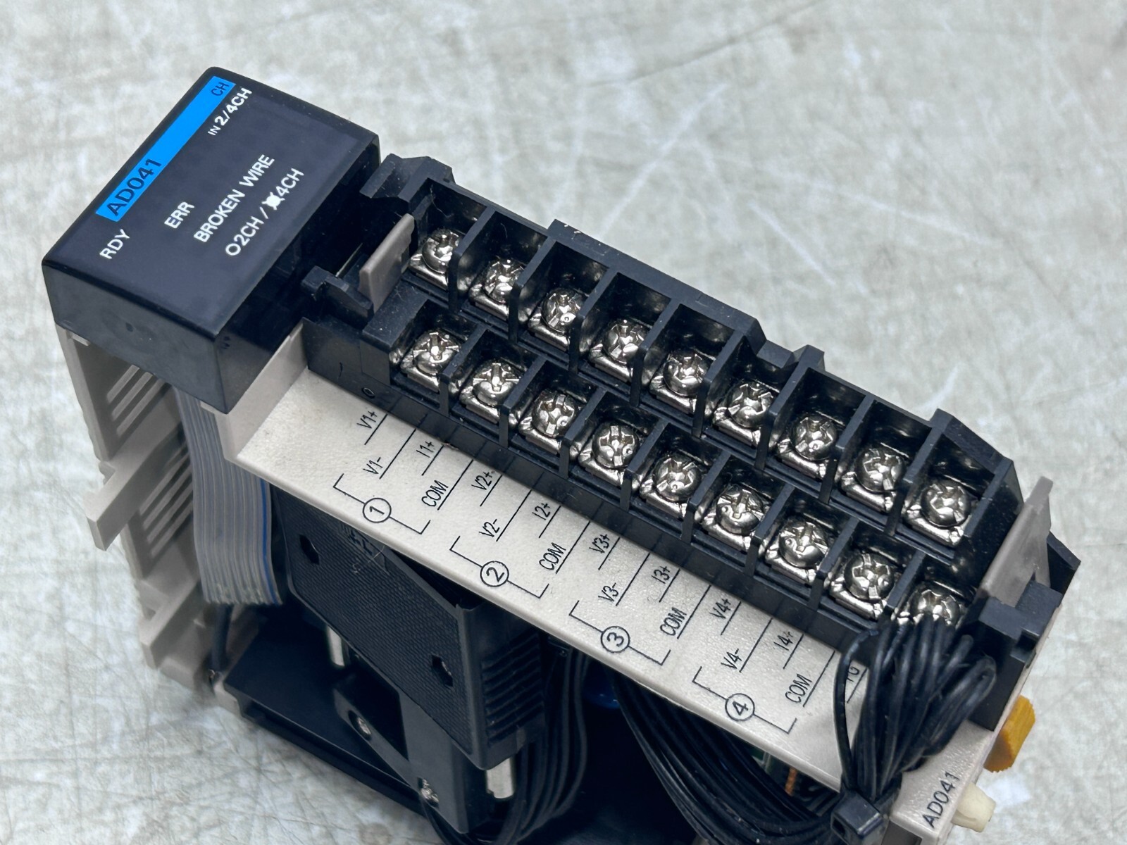 OMRON CQM1-AD041 A/D Unit, SYSMAC Analog Input Unit