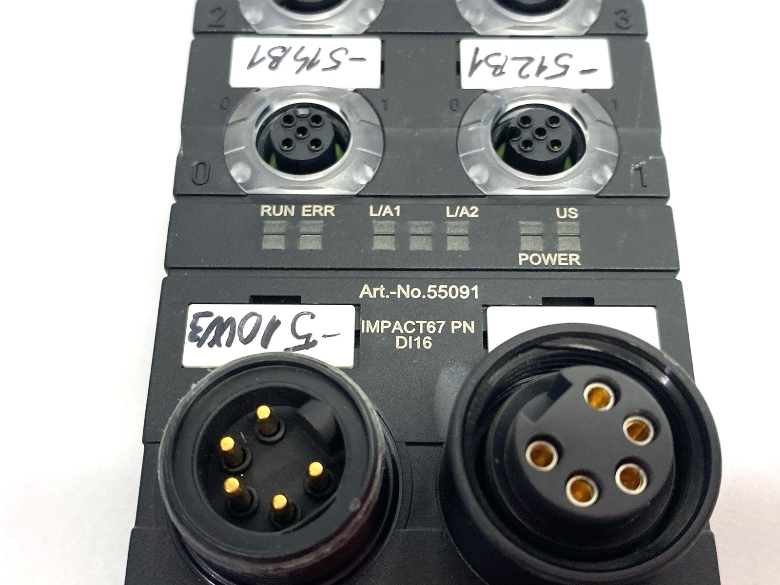 Murrelektronik 55091 IMPACT67 Compact Module, Profinet, 16 dig. In, Plastic