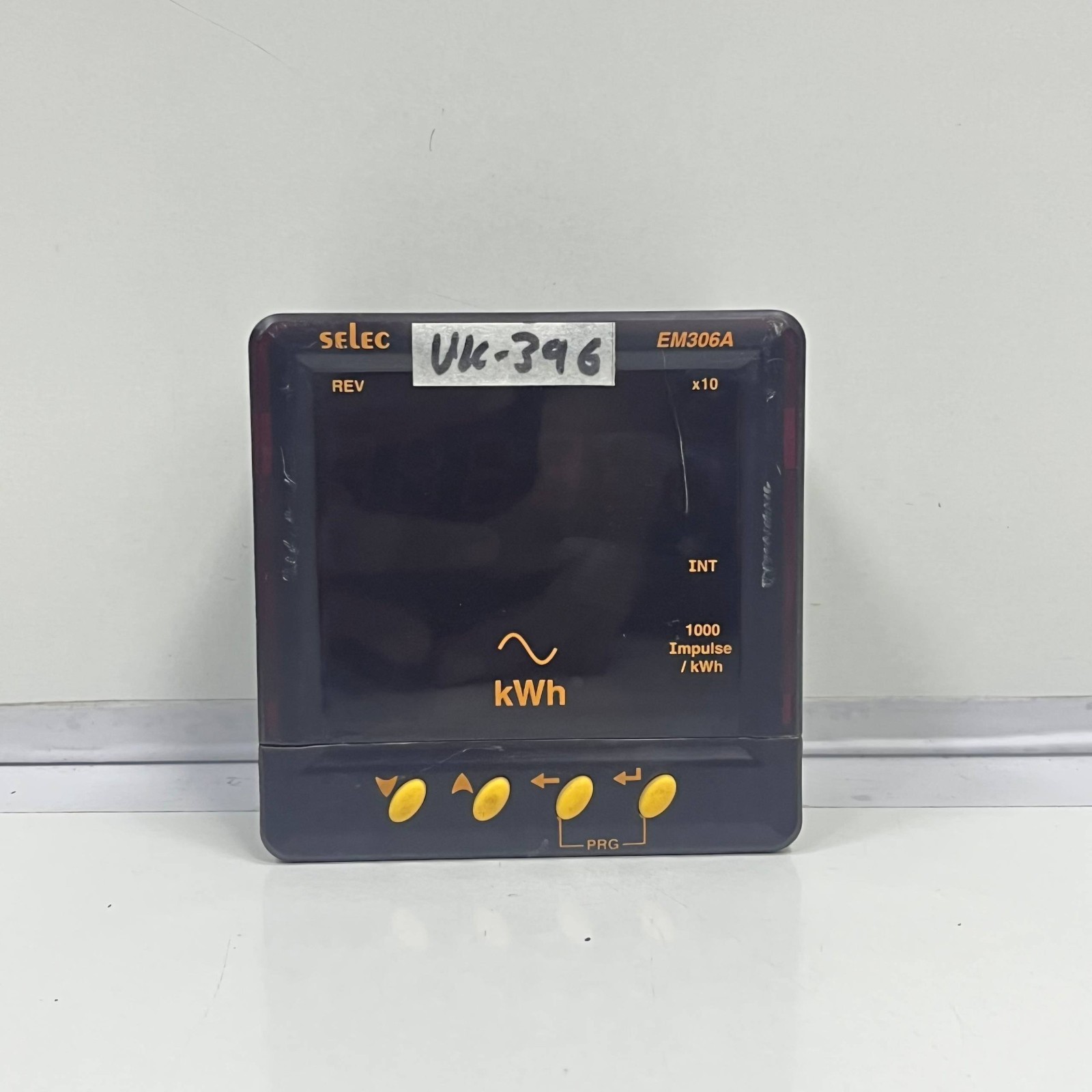 SELEC EM306A 6 DIGIT LED ENERGY METER , UK#396 (TESTED)