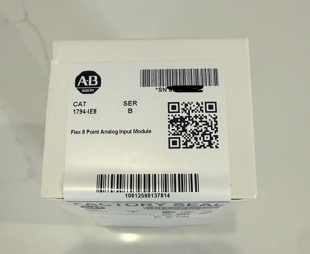 Allen Bradley 1794-IE8 Flex 8 Point Analog Input Module PLC Sealed