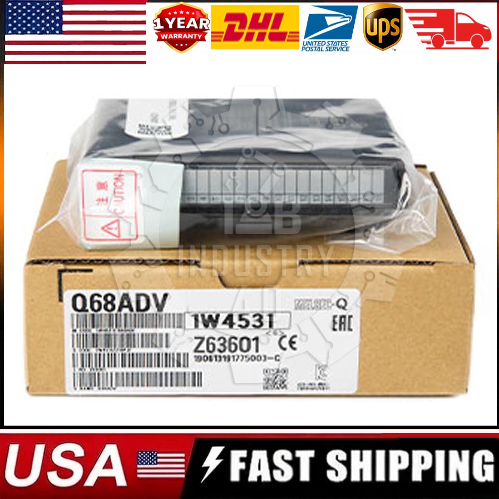Mitsubishi Q68ADV Analog-to-Digital Conversion Module Q68ADV Fast