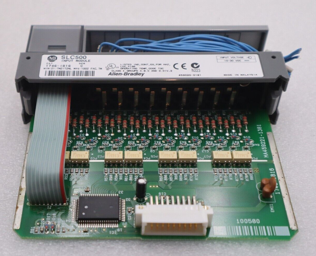 Allen Bradley SLC500 Digital Input Module 1746-IB16 Series C 16 Point #K-1710