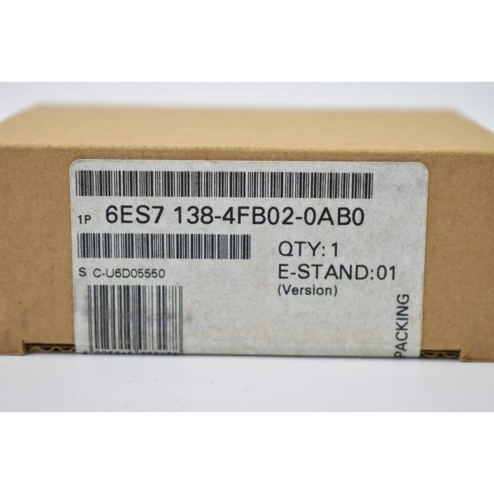 New Siemens 6ES7 138-4FB02-0AB0 6ES7138-4FB02-0AB0 DP ELECTRON MODULE FOR ET200S
